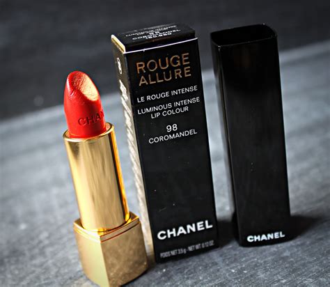 chanel rouge allure coromandel 98|Chanel coromandel rouge review.